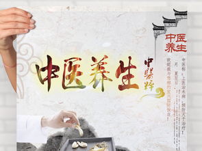 中医养生海报 传统智慧与现代设计的完美融合